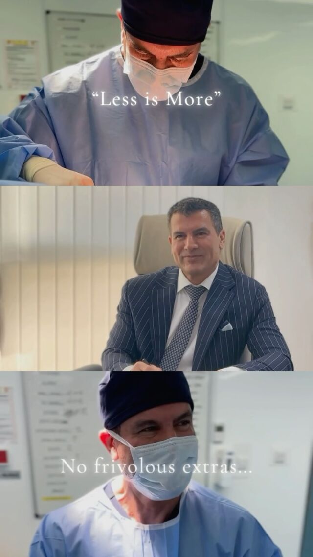 "I am a firm believer in the "less is more" approach – no frivolous extras, only what is indicated & gives genuine benefit..." @DrAllenRezai #YOUMatter #NaturalLook #NaturalResults

Whether you’re considering surgery or aesthetic procedures, Detailed Consultation & A Bespoke Treatment Plan are key in achieving the most “Natural Results” and best possible outcome for You…

Take your time, research and don’t underestimate the importance of a thorough Initial Consultation!

⚜️For Enquiries or Appointments contact:

👉🏻 🇦🇪 Dubai @EliteClinicDubai
📞+971 (0)4431 2396

👉🏻 🇬🇧 London & EastSussex @DrAllenRezai @SkinCision_Clinic
📞+44 (0)20 7580 8001
•
#DrAllenRezai #DrAllenDubai #EliteClinicDubai #PlasticSurgery #PlasticSurgeon #londonplasticsurgery #dubaiplasticsurgery #beforeandafter #cosmeticsurgery #breastsurgery #breastimplants #happyweekend #weekendvibes #refreshingmoments #saturdaysmiles #dubailife #abudhabilife #londonlife #hertfordshire #eastsussex #brightonandhove